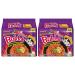 Samyang Noodles Habanero Lime 135g - Hot Chicken Flavor Spicy Ramen Buldak Multipack Snacks Instant Korean Food (2 x Pack of 5)