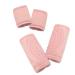 Travel Bug Baby 2 Piece Car Seat Strap Cover Teether Set (Pink) Light Pink