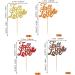 Rsstarxi 24 Pack Glitter Fall in Love Cupcake Toppers Fall leaves Thanksgiving Day Cupcake Toothpicks Bridal Shower Cupcake Decorations for Wedding Engagement Party Cake Decorations Design 1 Multi - Buy Online on SooperMarket.com