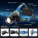Ynipanda Rechargeable LED Headlamp | 30W White Laser Beads | Blue - Buy Online on SooperMarket.com