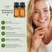 Chamomile + Vetiver Essential Oils Set 100% Pure Aromatherapy Diffuser Blends Oils for Skin Care Hair Bath Massage - Buy Online on SooperMarket.com