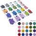 AB Diamond Painting Beads 5D Accessories - 20 Colors Round Drills & Rhinestones for Craft - 2.8MM/20000PCS - Buy Online on SooperMarket.com