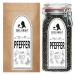 Organic Black Pepper Whole 1kg | Noble Herb - 100% Natural Black Peppercorns - Premium Quality & Additive-Free - Perfect for Mills - Buy Now! - Buy Online on SooperMarket.com