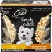 CESAR Simply Crafted Wet Dog Food Variety Packs | Adult Dog Food with Chicken Vegetables Fruits and Grains - Buy Online on SooperMarket.com
