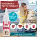 Powerpets Spot-On Tick Protection for Dogs - 100% Natural Effective Against Ticks Fleas & Parasites Includes Free Flea Comb | Seasonal Drops for Dogs - Buy Online on SooperMarket.com