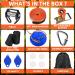 Outdoor Zip Line Kit for Kids - 65 Ft Slackline with Warrior Obstacle Course Accessories - 330lb Capacity - Buy Online on SooperMarket.com