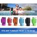 Gangster Armor Grip for 20 oz Tumblers - Silicone Handle Sleeve for Yeti, RTIC, Corkcicle Tumblers - Pink Boot Tumbler Bottom Rubber - Buy Online on SooperMarket.com