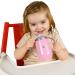 10 Oz Stainless Steel Kids Sippy Cup Tumbler - Double Wall, Vacuum Insulated, BPA Free - No Leak, No Spill - Silver - Buy Online on SooperMarket.com