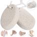 Pumice Stone for Feet Callus (2 PCS) - Pinowu Foot Scrub Exfoliation | Remove Dead Skin Naturally - Buy Online on SooperMarket.com