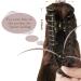 Sofeiyan Long Curly Ponytail Extension - Brown & Dark Auburn Mixed - Synthetic Hairpiece for Women - Buy Online on SooperMarket.com