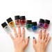 Metallic Nail Polish by Cosmic Moon - Silver - Highly pigmented Nail Varnish - 10ml - Buy Online on SooperMarket.com