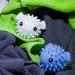 Kikkerland Puffer Fish Laundry Buddies - Eco-Friendly Reusable Dryer Balls (Set of 2) - Non-Toxic PVC Cute Blue & White Design for Laundry Care - Buy Online on SooperMarket.com