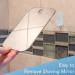 Shave Well Anti-Fog Shower Mirror - Fogless Bathroom Shaving Mirror for Men and Women | Removable Adhesive Hook | Frameless & Portable - Ideal for Travel, Camping, Gym - Unbreakable - Buy Online on SooperMarket.com