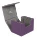 AEGIS GUARDIAN Commander Deck Box Magic Deck Box for MTG TCG Holds 100+ Sleeved Cards Leather Card Deck Box for Collectible Cards Deck, Purple 6