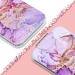 Compact Magnifying Travel Mirror Set - Double Sided 1X/2X Magnification, Marble Design - Perfect Gift for Women, Girls, Graduation, Birthday or Christmas - Buy Online on SooperMarket.com