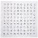 Edible By Design Clear Gel Diamonds, 5mm x 100