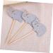 Warmhm 3pcs Cocktail Picks Elephant Cupcake Picks Topper Heart Glitter Picks Food Elephant Cupcake Toppers Gold Glitter Toppers Paper Cups Stick Fruit Topper Heart Wedding Earth Tones Rod - Buy Online on SooperMarket.com
