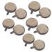 5 Pairs Bike Disc Brake Pads, Disk Pads for Bike Semi-Metal Brake Scooter Electric Bike Disc Brake Replacement Bike Brake Pads for Bicycle