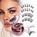 Magnetic Eyelashes with Applicator No Glue Reusable Magnetic Lashes Natural Lightweight Soft Magnetic Eyelash Wispy Easy to Use 2 Pairs of 2 Styles by Wendy Lashes(KS02/XM1) WDKS02+XM1