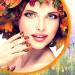 384 Pcs Fall Thanksgiving Press On Nails - Autumn Floral Pattern - Short Coffin Shape - Full Cover Fake Nails for Women - Buy Online on SooperMarket.com