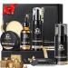 Waking Forest Beard Growth Kit - Luxury Care for Men with Beard Oil (2oz) Wash Conditioner Balm and Comb