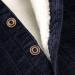 Volunboy Toddler Corduroy Sherpa Jacket | Fleece-Lined Button Down Coat for Baby Boys & Girls 18-24 Months - Blue - Buy Online on SooperMarket.com