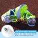PATICIL 1/4 Steel Rail Rack - 100 Pack Sports Shoe Accessories with Wrenches for Long Jump & Running - Silver Tone - Buy Online on SooperMarket.com