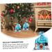 KOMBIUDA Santa Bags 6 Pcs Biscuit Drawstring Bag Candy Bags Xmas Goodie Bag Xmas Candy Pouch Child Christmas Bag - Buy Online on SooperMarket.com