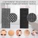 Exfoliating Washcloth Set - 2 African Net Shower Towels & Japanese Face Sponges for Ultimate Body Care Black Loofah Scrubber for Exfoliation - Buy Online on SooperMarket.com
