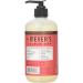Mrs. Meyer's Rhubarb Hand Soap 12.5oz Pump (370ml) - 6 Pack | Natural Ingredients - Buy Online on SooperMarket.com