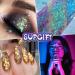 Body Glitter SUPGIFT 130g Holographic Chunky Cosmetic Chameleon Sequins - 15 Colors for Makeup, Hair, Nail Art, Slime, Craft, Resin - Includes Brush and 5 Spoons - Buy Online on SooperMarket.com