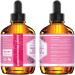 Leven Rose Jamaican Black Castor Seed Oil - 100% Natural Hair Growth Serum & Scalp Treatment - 4 oz - Buy Online on SooperMarket.com