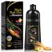Instant Black Hair Dye Shampoo for Women & Men 3 in 1 Magic Hair Color Shampoo for Gray Hair Perfect Coverage Moisturizing Long Lasting Repairing Care Hair Shampoo Colors-100ml