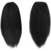 Allyreetress Yaki Drawstring Ponytail Extension for Black Women Highlight Kinky Staight Up Down Pony Tail Synthetic Hair Extensions 16 Inches 2 Clip in (1B Black) 16 inches 1B# - Buy Online on SooperMarket.com