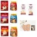 NYCoffee 90 Coffee Sachets 6 Variety Flavours- Bundled with Temas Store Coffee Stirrers| Individually Wrapped |Coffee Gifts For Coffee Lovers (Mocha Cappuccino Latte Caramel 3 in 1 2 in 1)