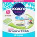 Ecozone Classic All-In-One Dishwasher Tablets Effective Cleaning Formula Cuts Through Grease & Grime Natural Vegan & Non Toxic Tabs Plant Based Plastic-Free Leaves No Residue (Box of 72 Capsules)