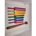 Sacred Solfeggio 6pc Colored Tuning Forks w activator and Pouch - DNA Repair - Blessings Miracles Awakening Liberation - Buy Online on SooperMarket.com