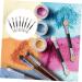 MUSISALY 20pcs Latex Eye Shadow Stick Sponge Tipped Dual Sided Eyeshadow Brush Eye Makeup Plastic - Buy Online on SooperMarket.com