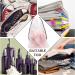 50 Pcs Translucent Travel Shoe Bags - Large Clear Shoe Storage Organizers for Men and Women - Buy Online on SooperMarket.com