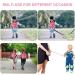 4 in 1 Toddler Harness Leash | Baby Anti Lost Wrist Link | Child Safety Tether | Walking Harness Wristband Assistant Strap Belt - Rose Red - Buy Online on SooperMarket.com