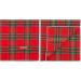 Buy Lionheart Glory Washable Soft Cotton Christmas Dog Neck Towel | Adjustable Checkered Kerchief for Small Dogs - Red-Green (1 Pack) - Buy Online on SooperMarket.com