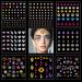 8 Sheets Self-Adhesive Rhinestone  DIY Face Jewels Stick on Eye Body Face Gems Rhinestone Stickers  Rhinestones for Makeup  Crafts and Nail Art Decorations  Festival  Carnival Fairy Style