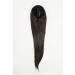 WIG ME UP - Voluminous Straight Braid Ponytail Hairpiece | 60 cm Medium Brown Mini Butterfly Clip Elastic Band - Buy Online on SooperMarket.com