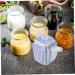 MAGICLULU 4pcs Ceramic Soy Sauce Pot Japanese Oil Jar Cruet Japanese Oil Dispenser Ceramic Seasoning Jar Container Ceramic Soy Sauce Dispenser Seasoning Bowl Soy Sauce Jar Ceramics Household 8X7.5X5CMx4pcs Bluex4pcs - Buy Online on SooperMarket.com