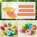 25 Colorful Wooden Circles - Perfect Roundabout for Children's Festivals Birthdays & Party Bag Fillers | International Shipping - Buy Online on SooperMarket.com
