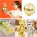 3600 Self-Adhesive Mirrors Mosaic Tiles Sticker for Crafts - Gold Square Glass Tiles Decoration - Buy Online on SooperMarket.com