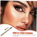 FOYTOKI Eyeliner Eye Pencil Liner Eye Liner Pen Women Makeup Tool Liquid Eye Liner Plastic Golden - Buy Online on SooperMarket.com