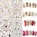 Kalolary 12 Sheets Halloween Nail Art Stickers Decals DIY Self-Adhesive Nail Sticker Decals Nail Art Tips Stencil Nail Decorations for Halloween Party Include Pumpkin/Bat/Ghost/Witch etc - Buy Online on SooperMarket.com