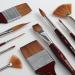 Creative Mark Mimik Kolinsky Synthetic Sable Short Handle Brushes - Sword Liner 1/4in - Elite Professional Brushes for Artists & Students - Buy Online on SooperMarket.com