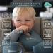 Kiddaroo Baby Weaning Set - Feeding Bib, Sippy Cup, Cutlery, Plate, Bowl - Blue | Baby Led Weaning Essentials with eBook - Buy Online on SooperMarket.com